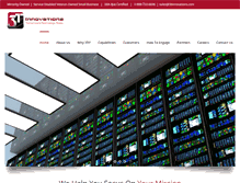 Tablet Screenshot of 3tinnovations.com